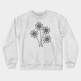 Atomic Flowers Crewneck Sweatshirt